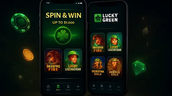 Lucky Green Casino Mobile App