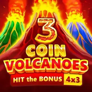 Play 3 Coin Volcanoes Lucky Green casino